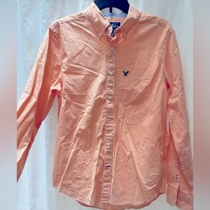 Orange Men’s Button Down from American Eagle